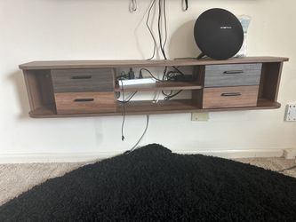 Solid 66'' Wall Mounted Media Console