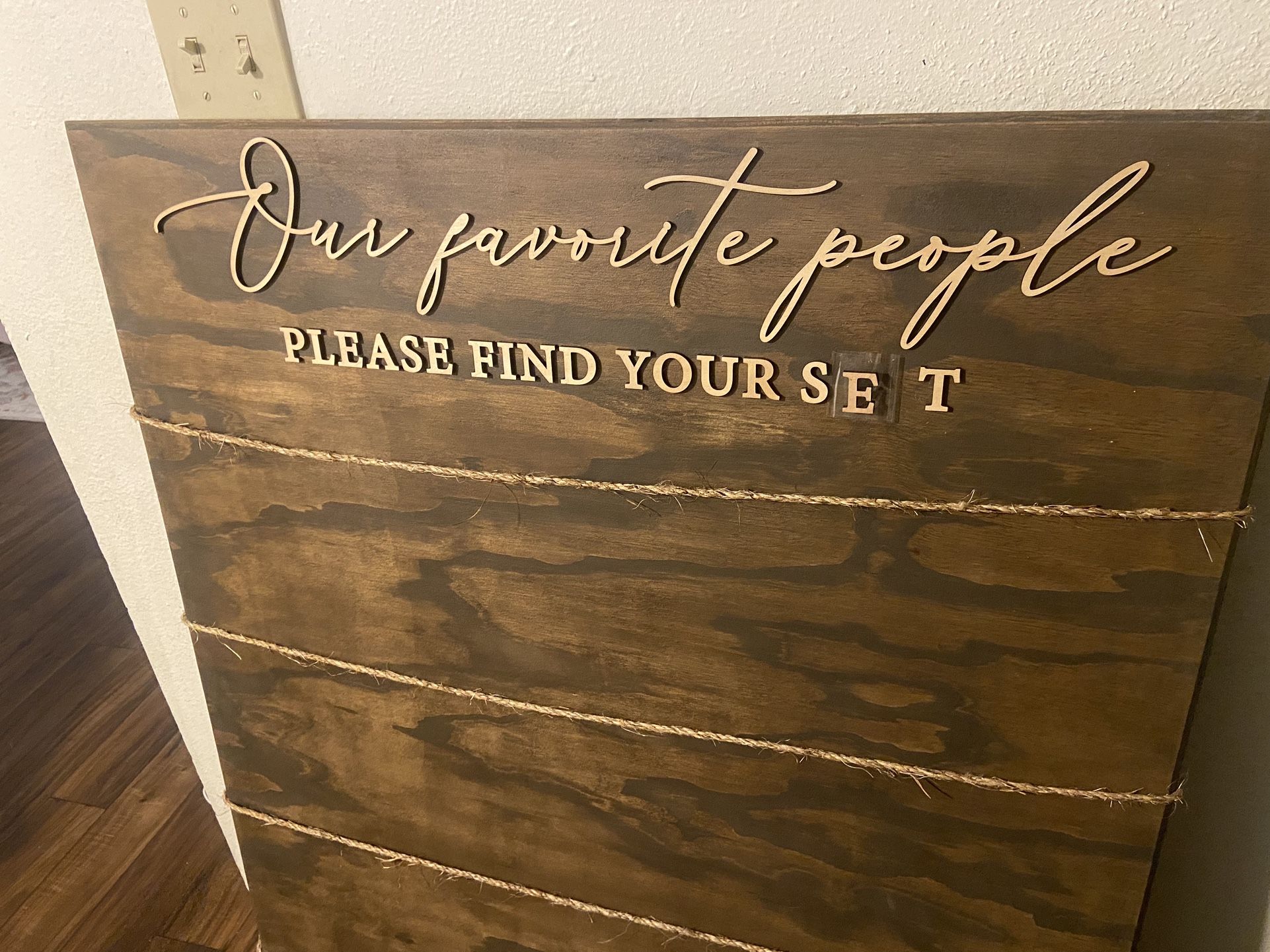 Wedding Seating Chart 