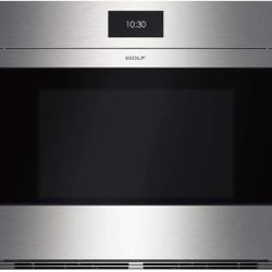 New Wolf 30" Stainless Steel Convection Single Walloven 