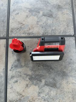 Rover Flood Light with M12 Battery Milwaukee M12