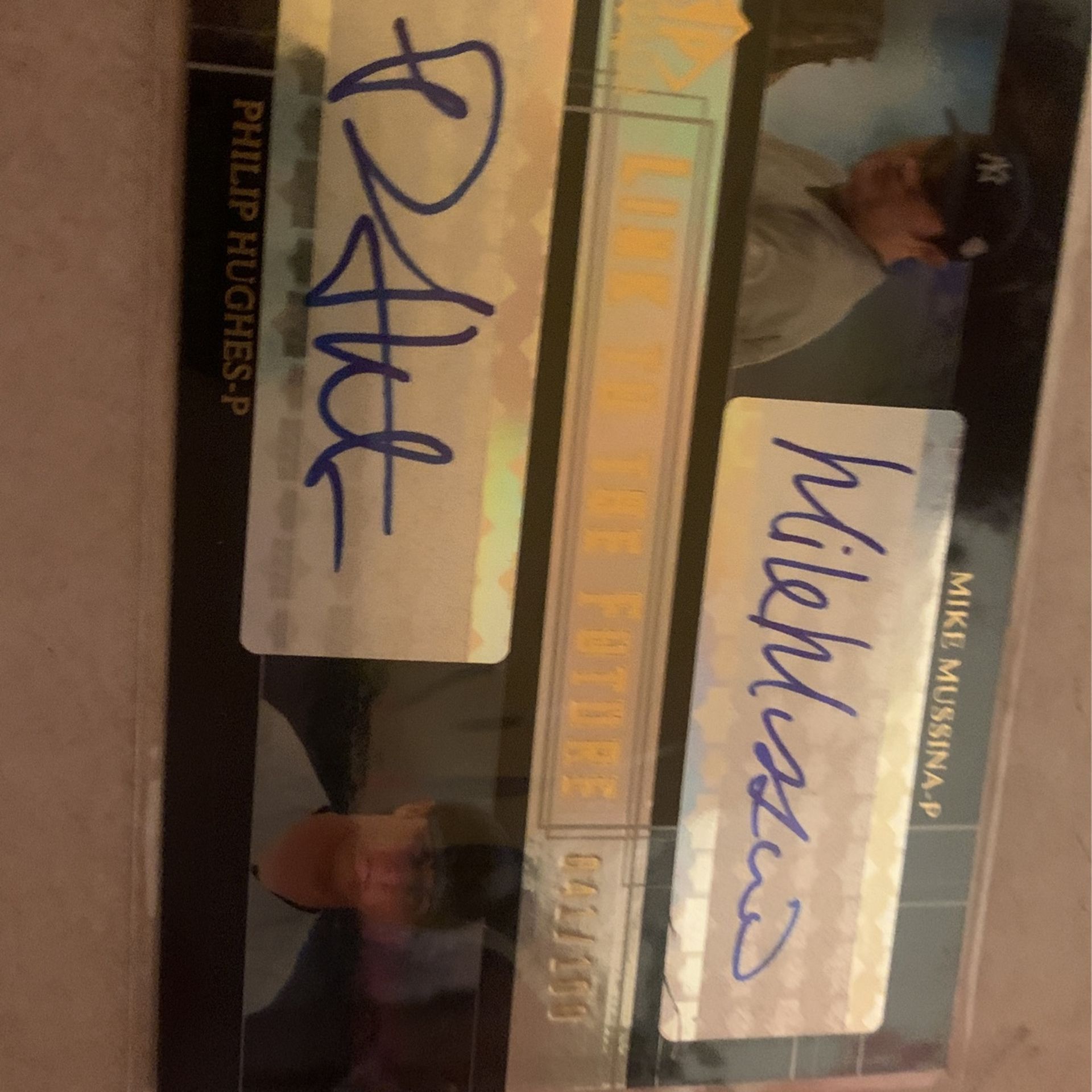 Sp Prospects Link To The Future Mike Mussina And Phillip Hughes 41/100