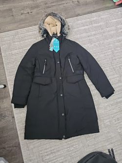 New FREE COUNTRY WOMENS SUPER SOFTSHELL JACKET, URBAN NAVY  SIZE Medium 