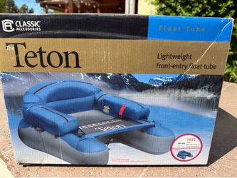 Brand new Teton Inflatable fishing float tube