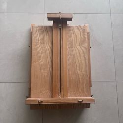 Wooden Folding Box Easel Portable Artist Painting & Sketching Stand