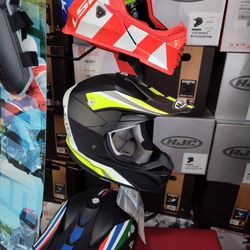 HJC Motocross off-road racing helmet size medium high quality brand new DOT approved