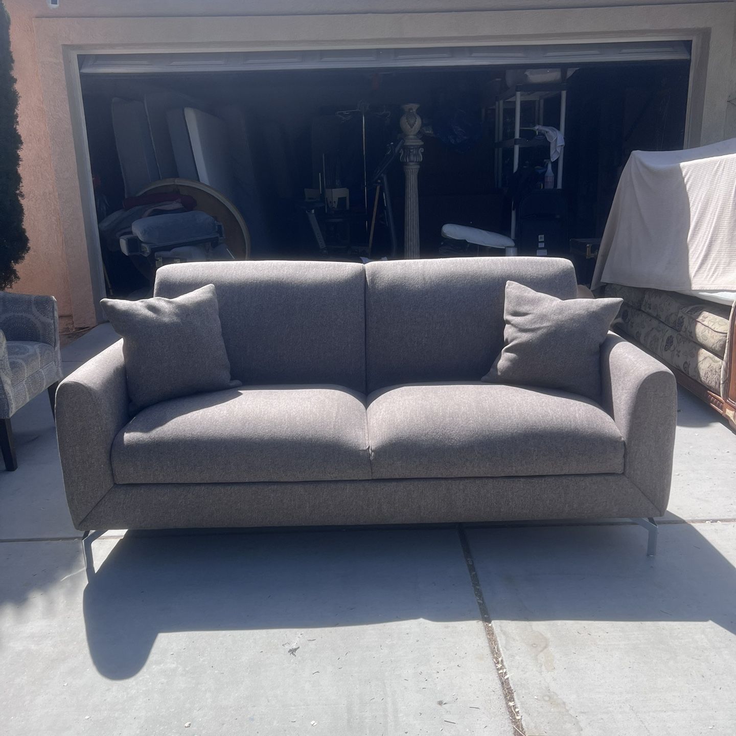 Gray Single Sofa! 