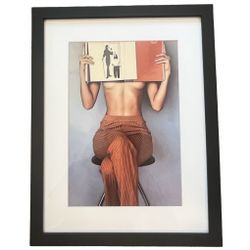 Fleetwood Mac Stevie Nicks Print 12x8 Wooden Frame 17.5x13.5 w/ Matte Border 