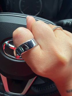 SILVER OURA RING 4