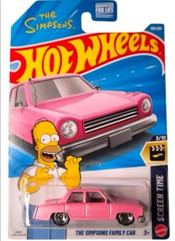 Hot Wheels The Simpsons Family Car