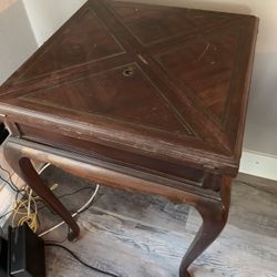 Antique Card Table 