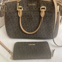 Calvin Klein Purse And Wallet 
