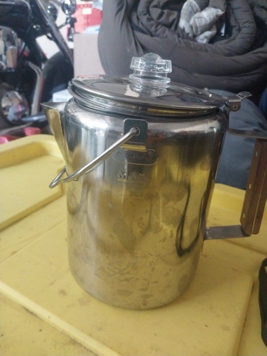 Stainless Steel Camping Perkolator