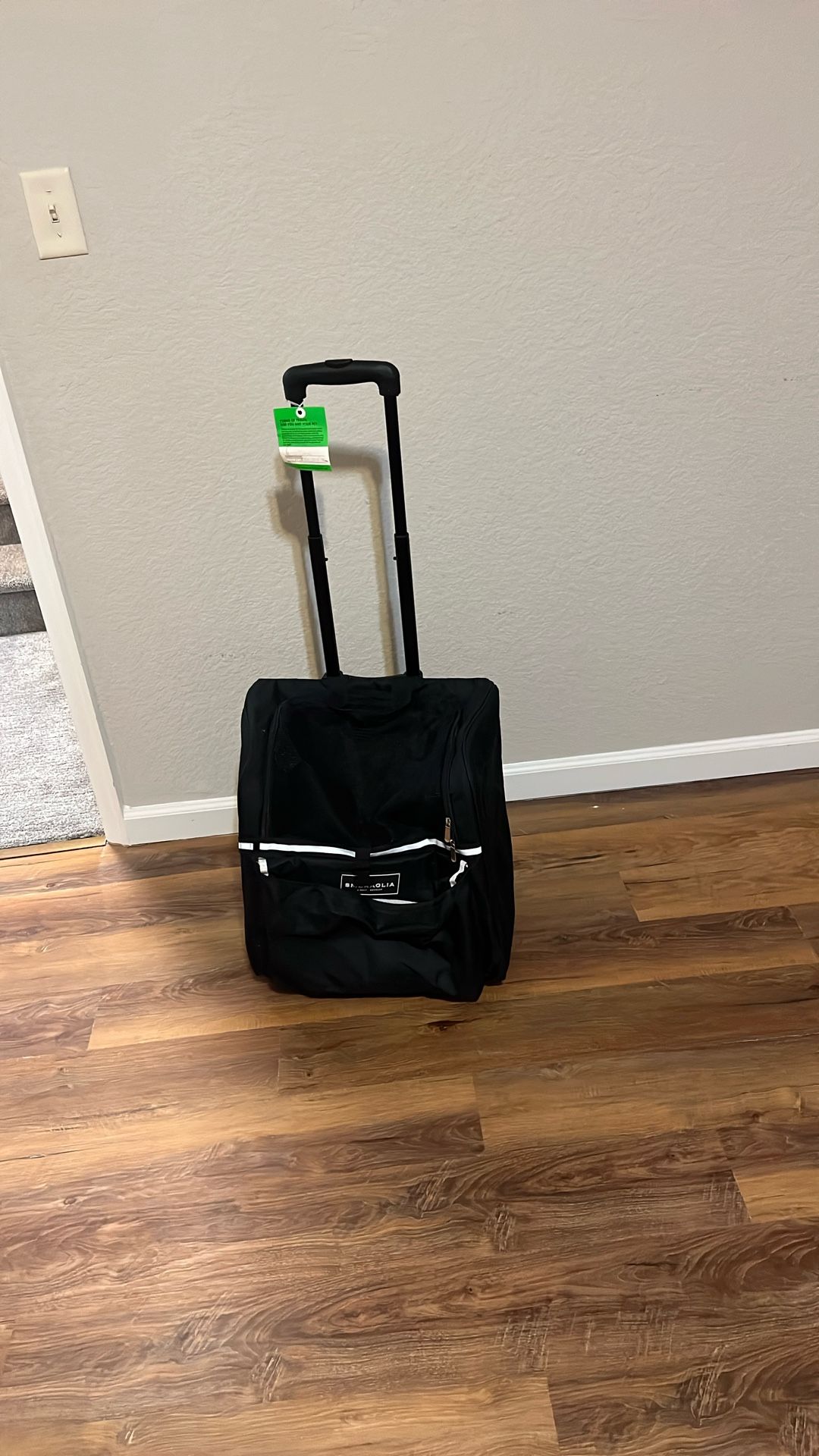 Rolling Travel Dog Carrier Crate