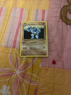 Pokémon card Machoke