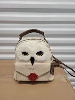 Limited Edition Vintage Hedwig Figural Letter Backpack Harry Potter Owl