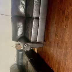Leather Couch And Love Seat