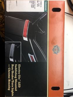 Harley Davidson saddle bag led light kit