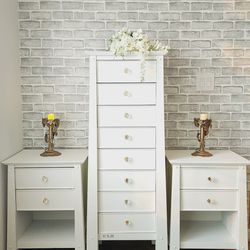 Nightstands And Tall Chest