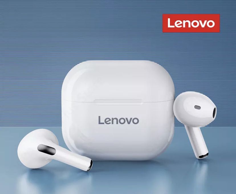 Lenovo Wireless Earbuds Bluetooth Earphone Waterproof Headphones Sport Wireless Ear Buds With Microphone for Work Computer