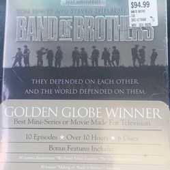 Band Of Brothers Dvd Box Set New Unopened $30