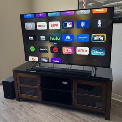65in TV + TV Stand + Soundbar