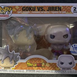 Anime Funko Pop Goku Vs Jiren 2 Pack Funko Exclusive 