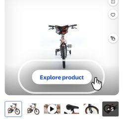 Firestorm 18" BMX Bike Steel Frame