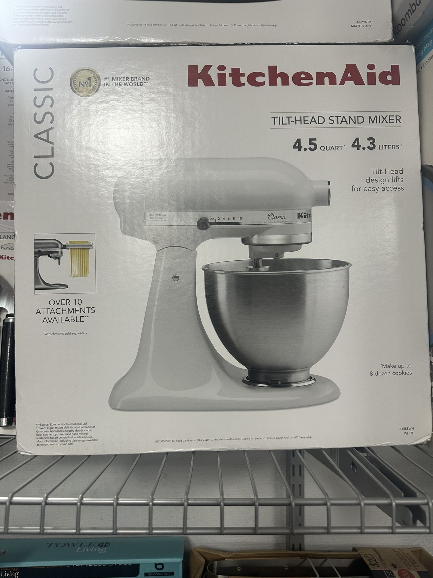 Kitchen Aid Mixer White