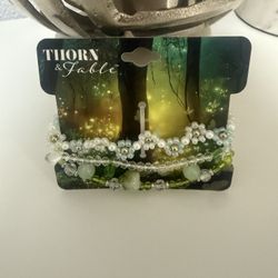 Thorn & Fable Blue Flower Butterfly Bracelets . Hot Topic