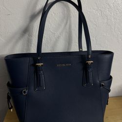 Navy MK Large Bag 