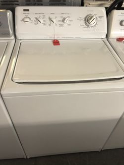 Used kenmore Elite washer heavy duty. 1 year warranty