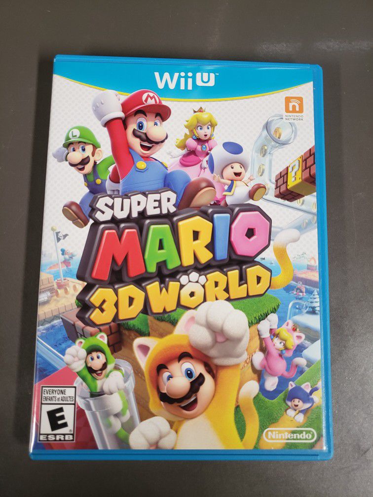 Super Mario 3D World For Nintendo Wii U 