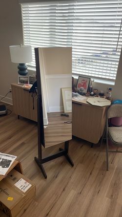 Used Mirror Cabinet with Jewelry and Make Up Storage