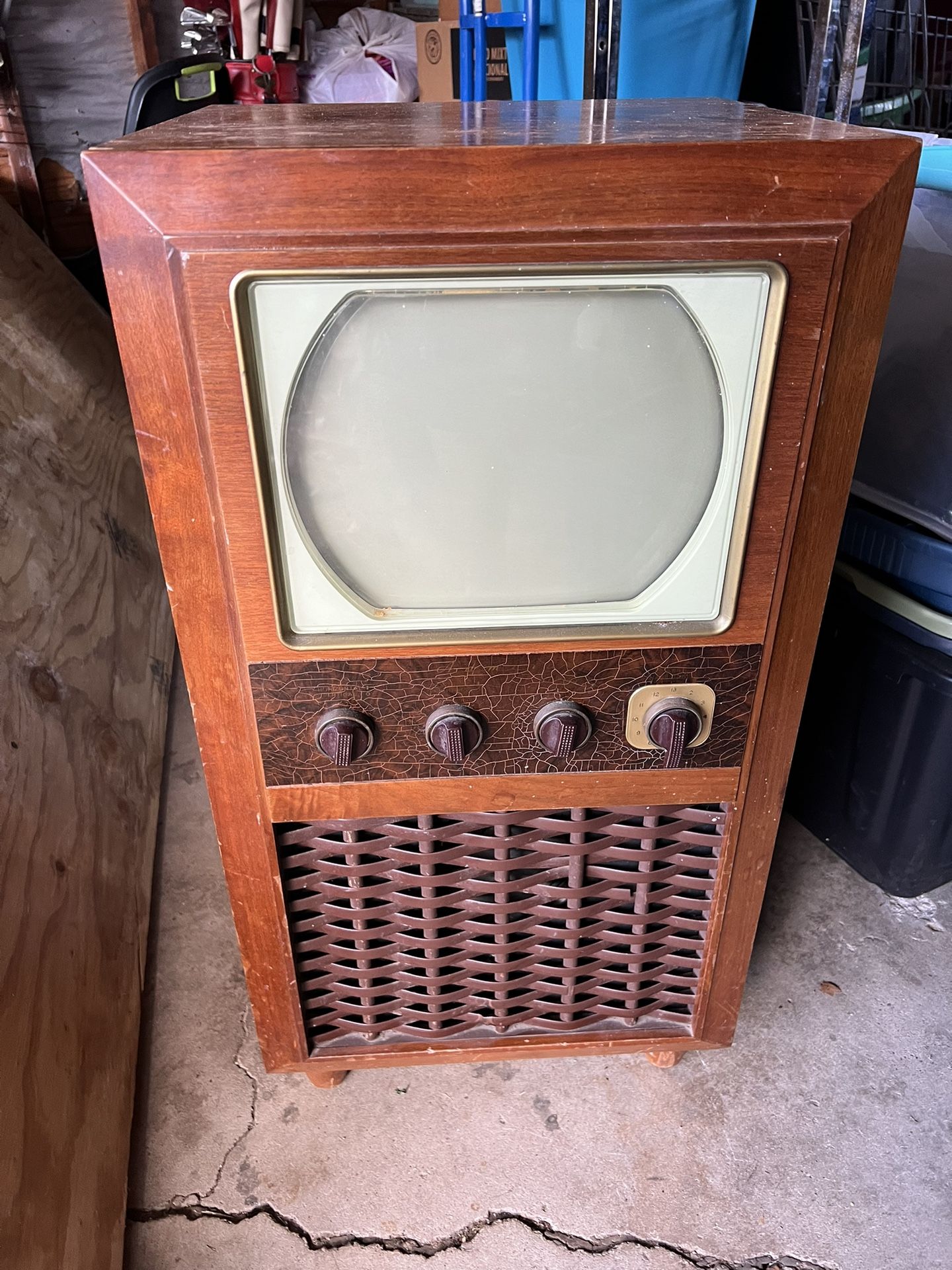 Vintage Admiral TV (non Functional)