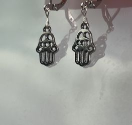 Hamsa Earrings