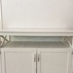 White Coffee Bar Table 