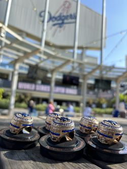2024 Dodgers World Series Champs Player Rings 