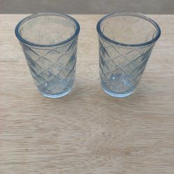 Thick Glass Cups 
