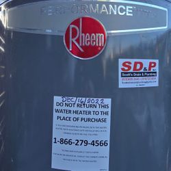 Rheem Water Heater- 50 Gal.
