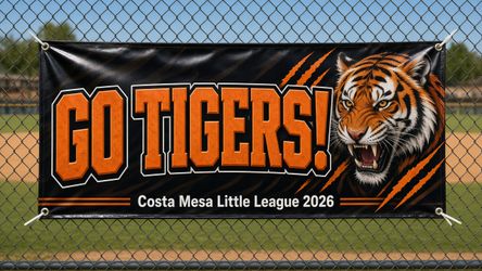 Custom Vinyl Banners, Printed Fast, from $38