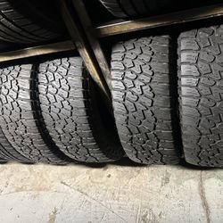 SET OF TIRE 255 70 18 FALKEN 85% LIFE