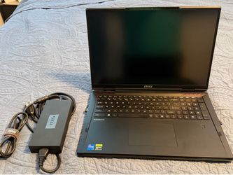 MSI  Raider laptop