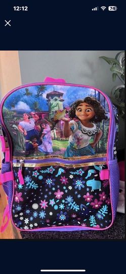 Encanto Backpack With Lunch Bag 