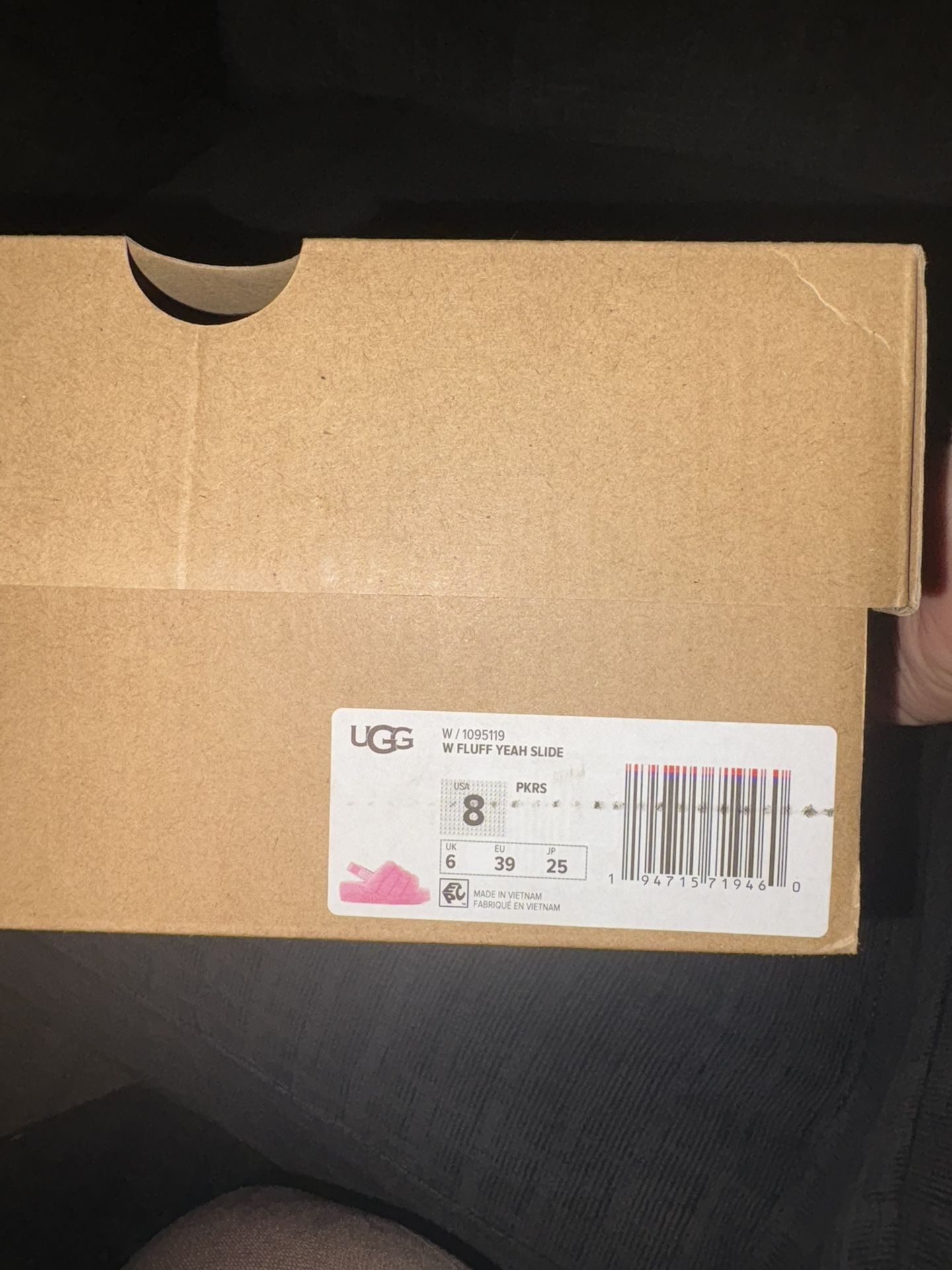 Pink Ugg Slippers Size 8 Women’s