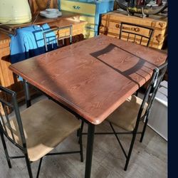 Table And 4 Chairs