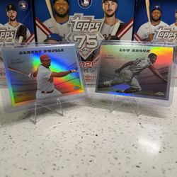 2025 Topps Chrome Platinum 1955 Topps Rails & Sails 55RS-4 Albert Pujols - St. L