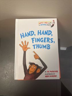 Hand, Hand, Fingers, Thumb Hardcover Book