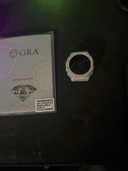 Moissanite baguette cut basil GRA for GGA 2100 Moissanite baguette cut basil GRA G-Shock GA 2100