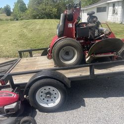 Ferris 48 stand on mower / trailer