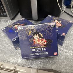 Romance Dawn Wave 1 Booster Box Op01